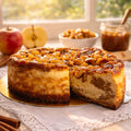 Tarta de Queso con Manzana Caramelizada